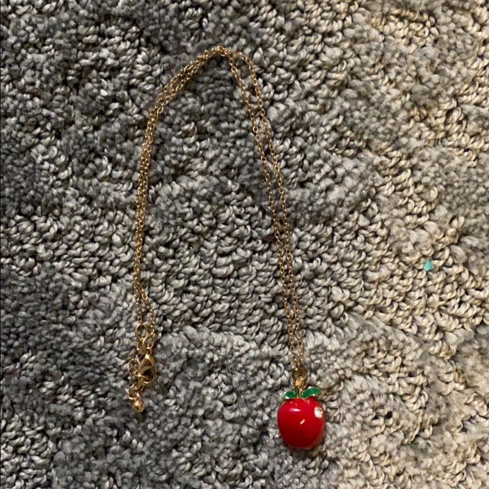 Apple necklace